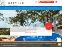 Tablet Screenshot of njiviceresort.com